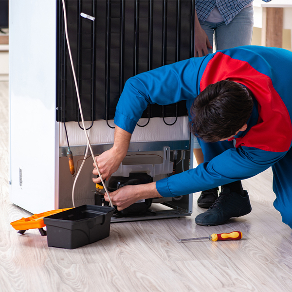 how much do you charge for refrigerator repair services in Mc David Florida